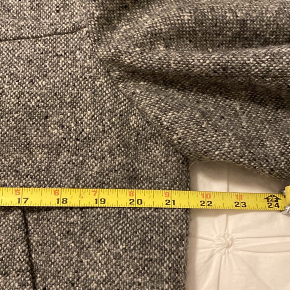 Vintage 1983 men’s Donegal handwoven wool tab collar zip front jacket - Picture 6 of 9